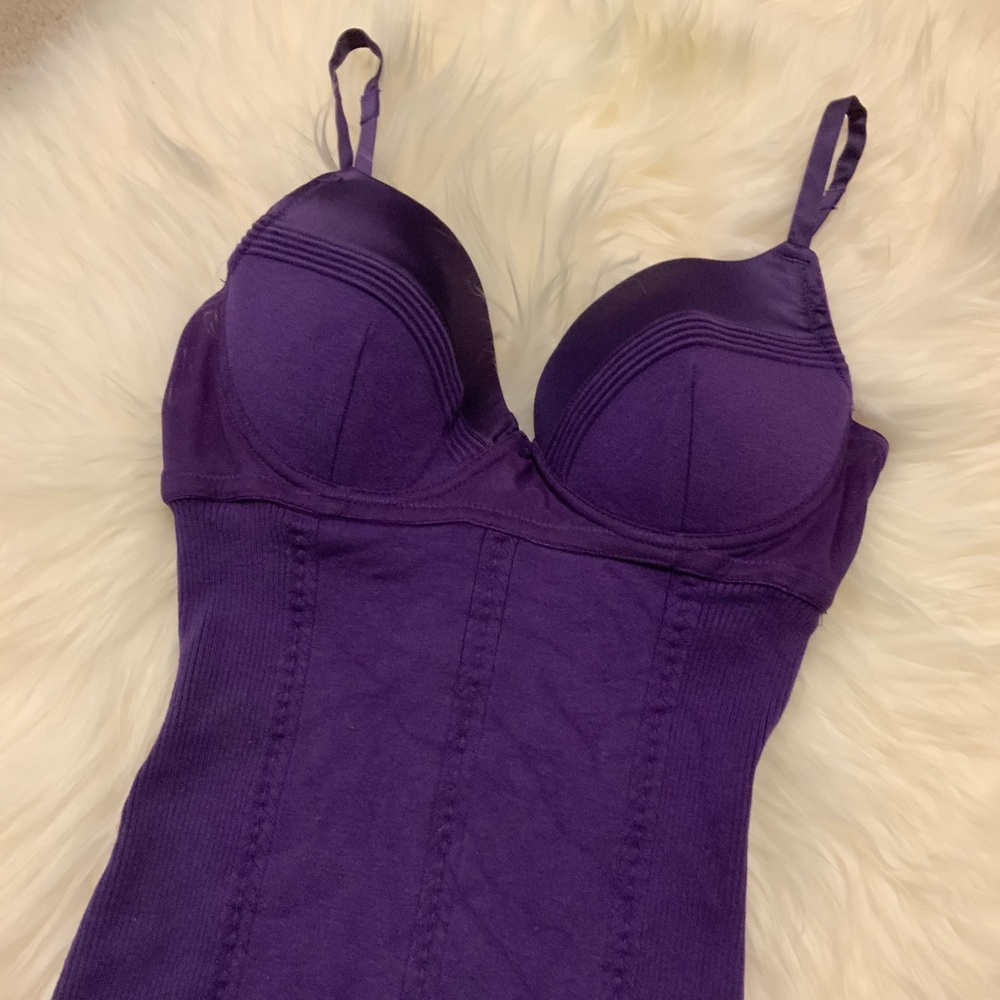 GUESS By MARCIANO Purple Bustier - size XS